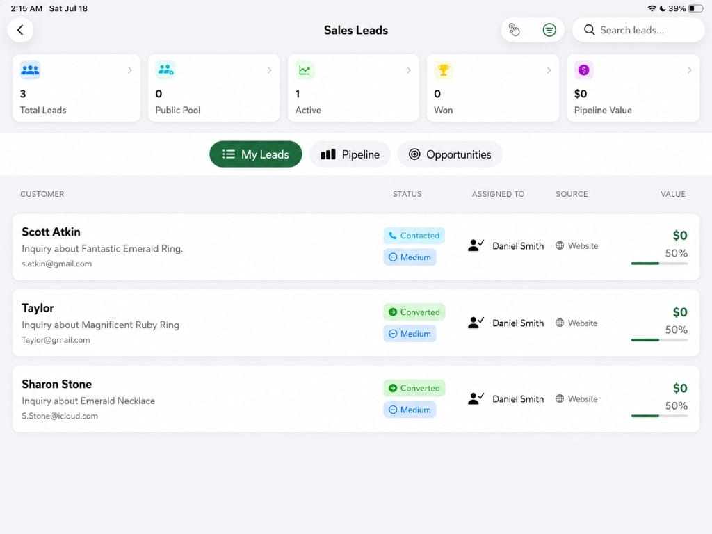 Sales Leads